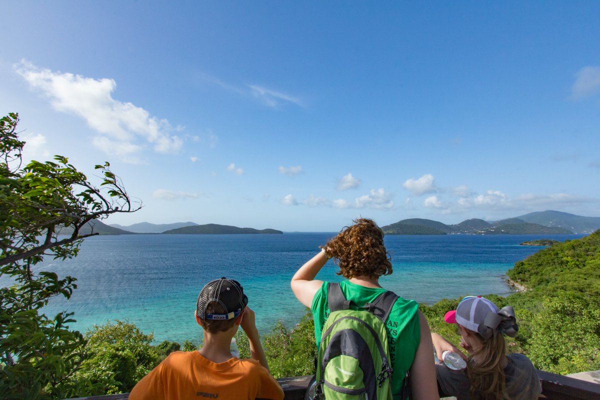 Just try and catch your breath at Virgin Islands National Park. Read about traveling to this amazing park with kids here: alongforthetrip.com/visiting-virgi… @USVItourism @everykidinapark @GoParks #FindYourPark #USVINice #familytravel