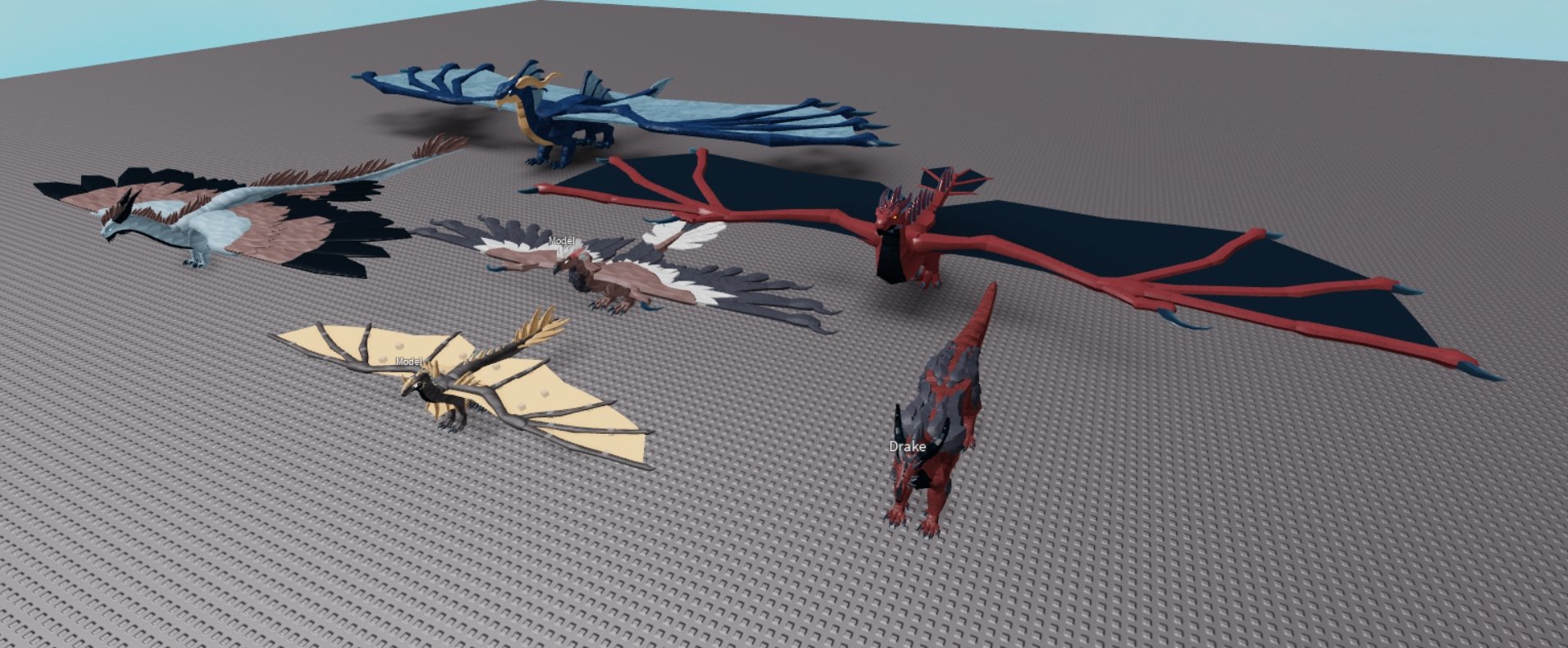 Erythia On Twitter Which Dragon Do You Want To Tame Roblox Robloxdev - roblox vampire kingdom fire wings code