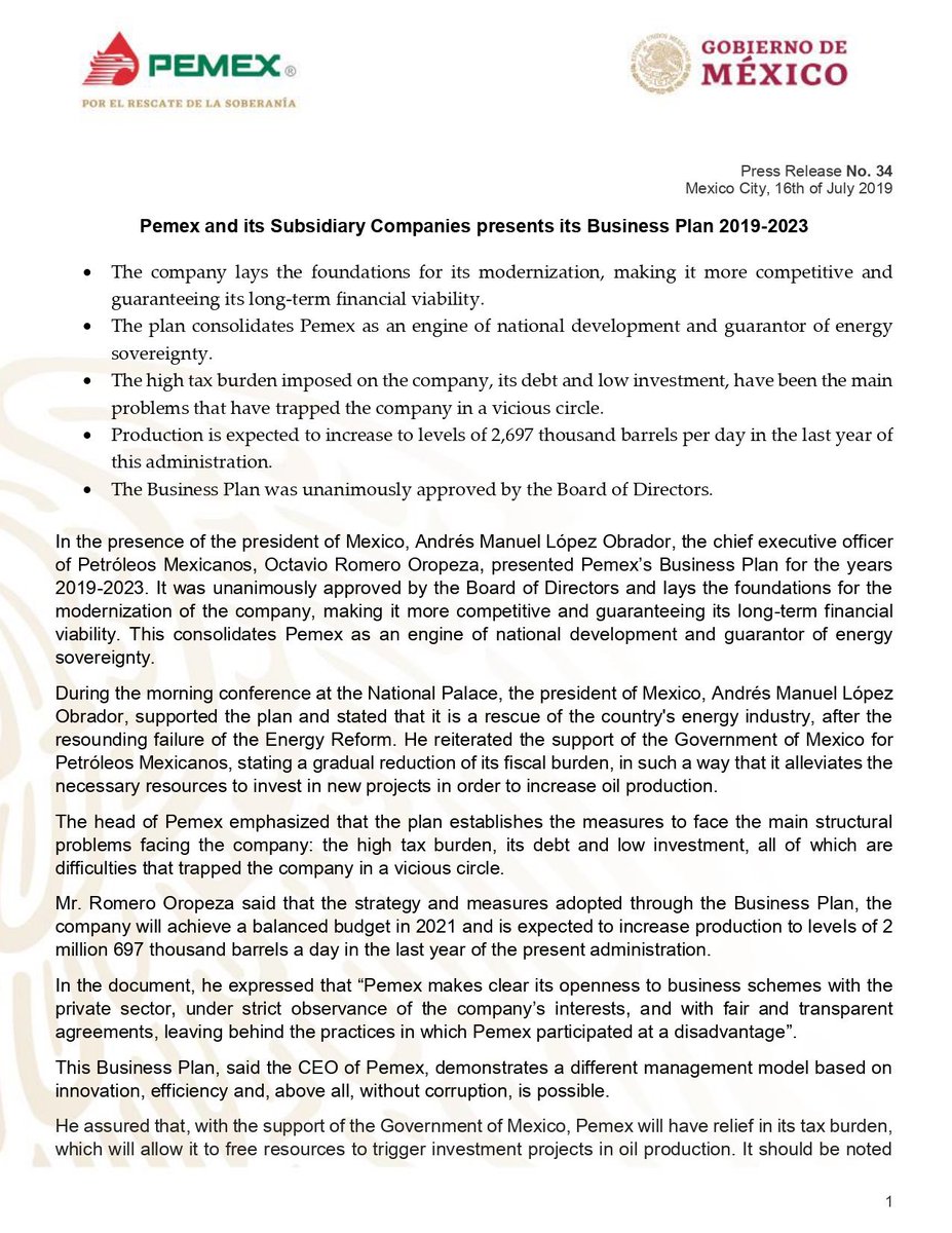 Pemex Global tweet media