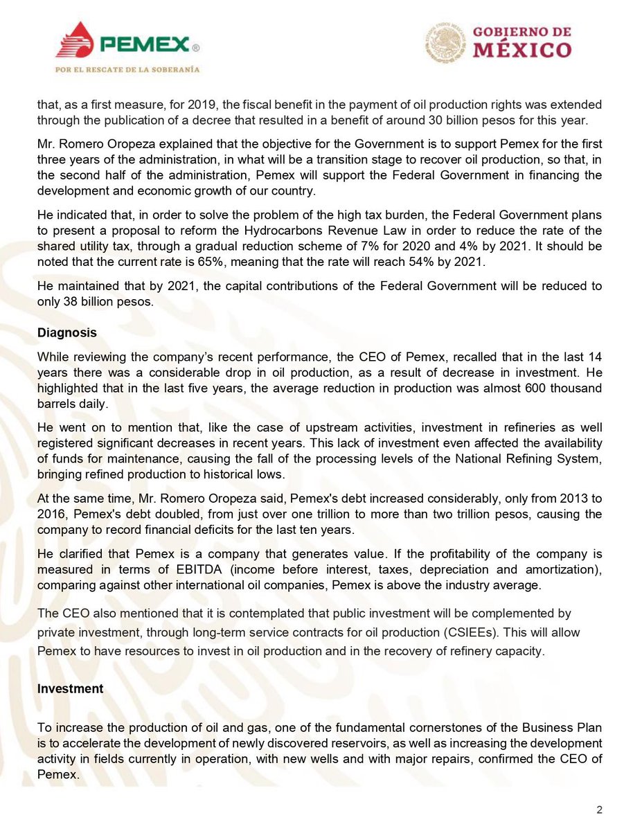 Pemex Global tweet media