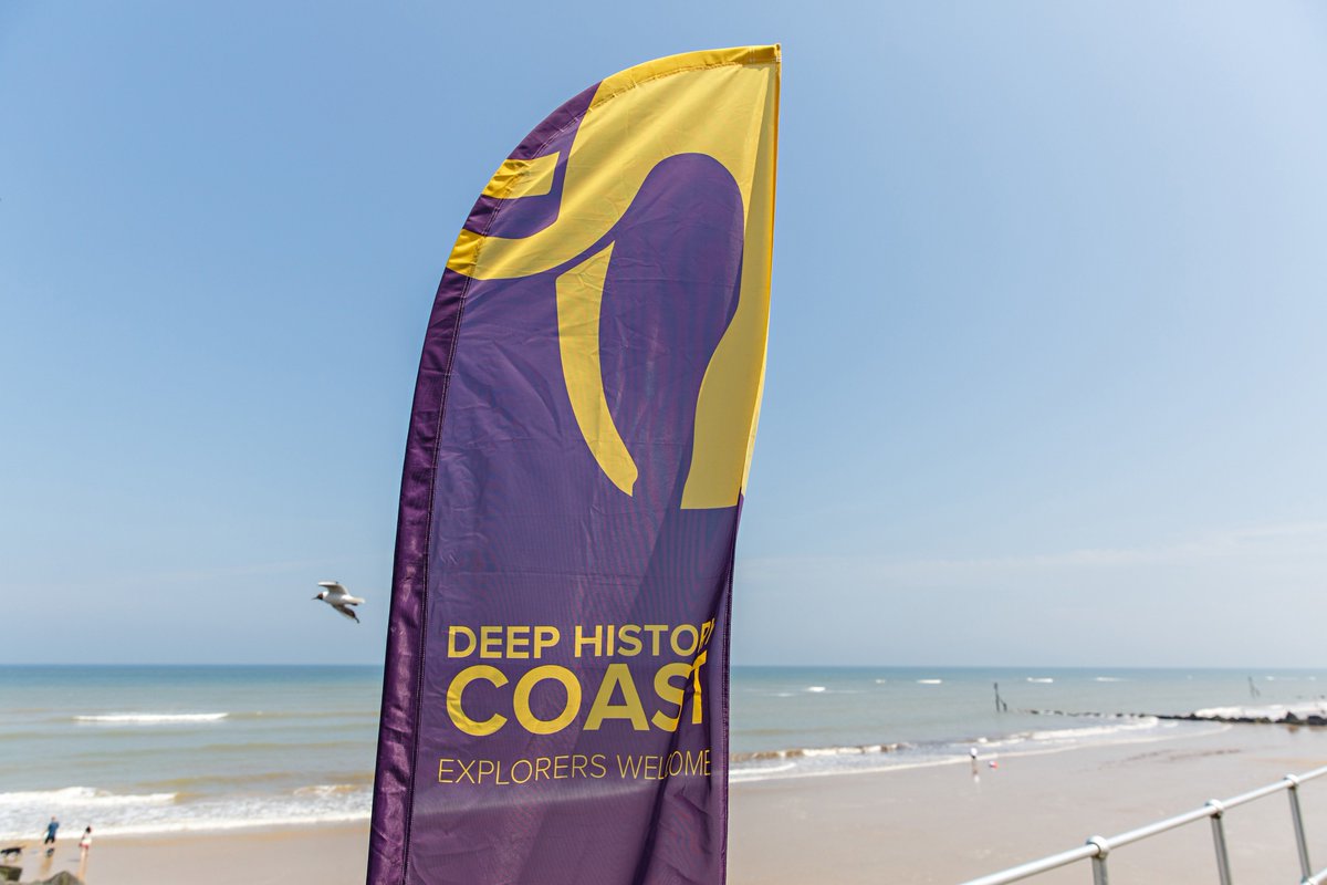 The #DeepHistoryCoast officially launched today at The Mo Sheringham. Find out more about this part of #NorthNorfolk where some of the world's most significant natural assets have been discovered. bit.ly/2KBYQKU #ExplorersWelcome <a href="/NorthNorfolkDC/">North Norfolk District Council</a> Credit: @christaylorfoto