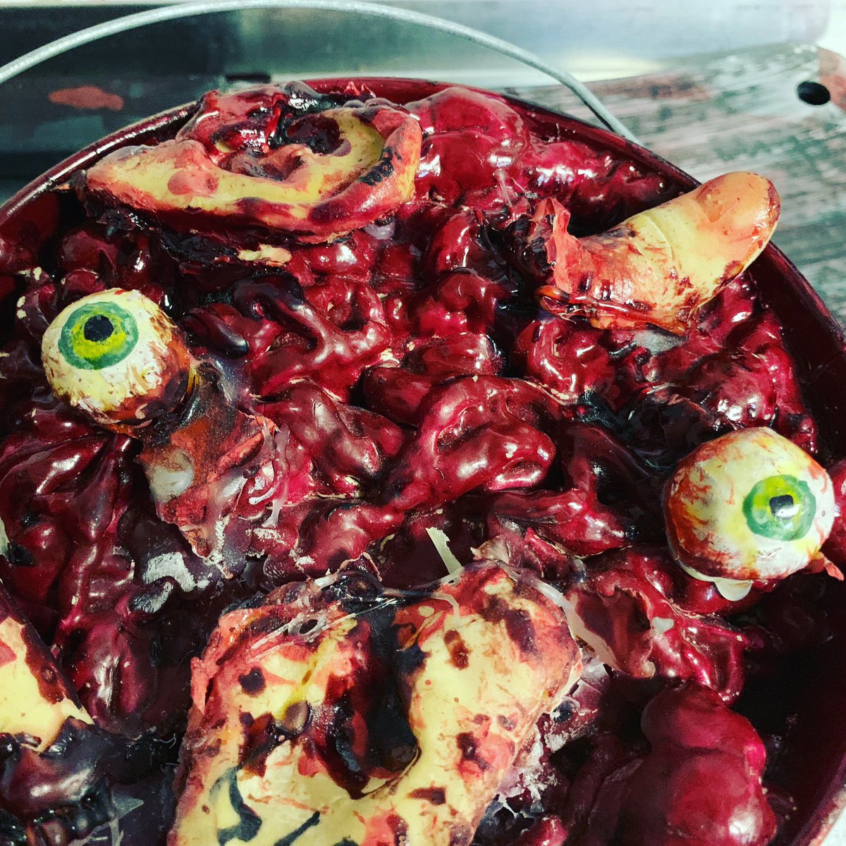 No one else could clean this up? Lazy jerks...