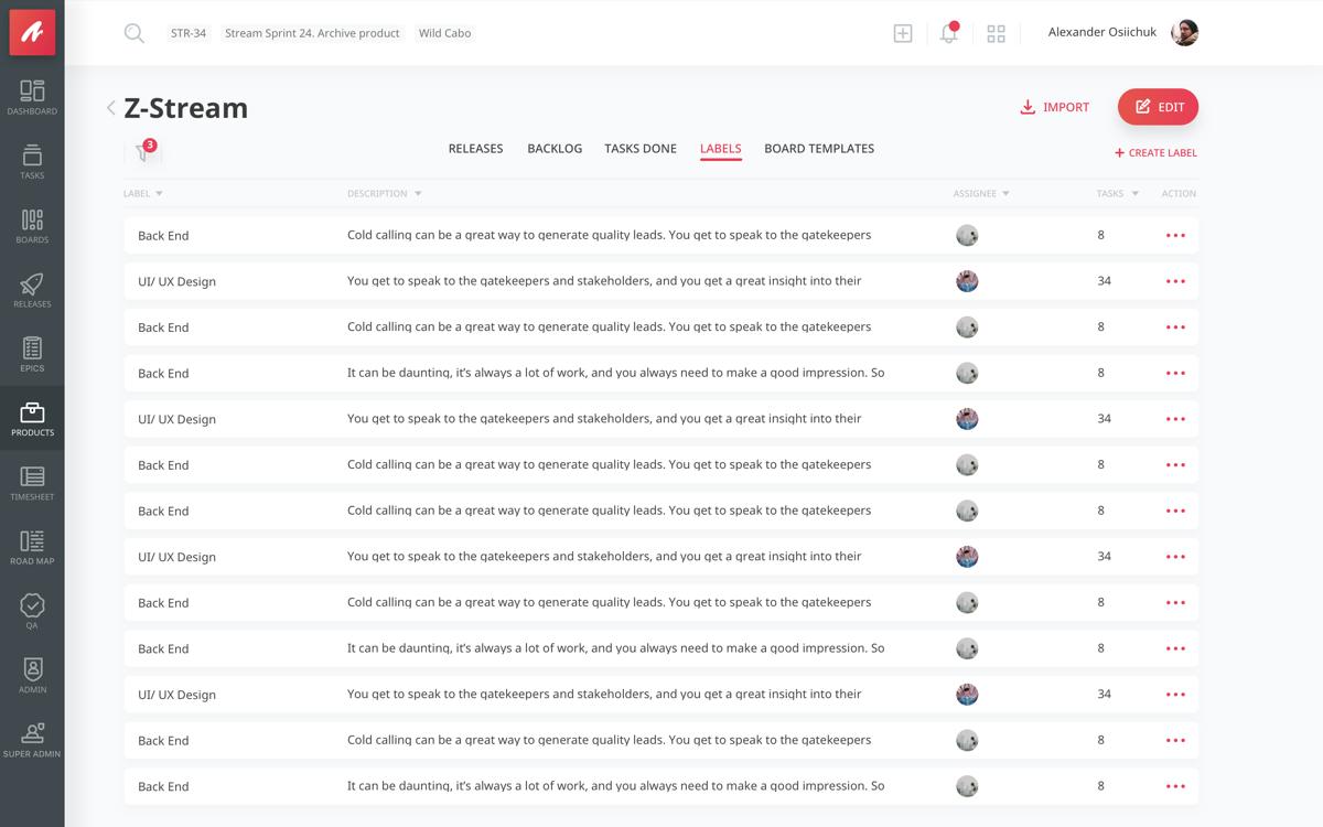 ZazmicStream's tweet photo. Tired of constantly searching for the information you need?
Get everything organized inside your Z-Stream Products.

Sign up now on https://t.co/SSnNX2Ejcx and enjoy intuitive, powerful, and unified agile management with Z-Stream!

#ZstreamFeatures https://t.co/pRhfPbtOJi