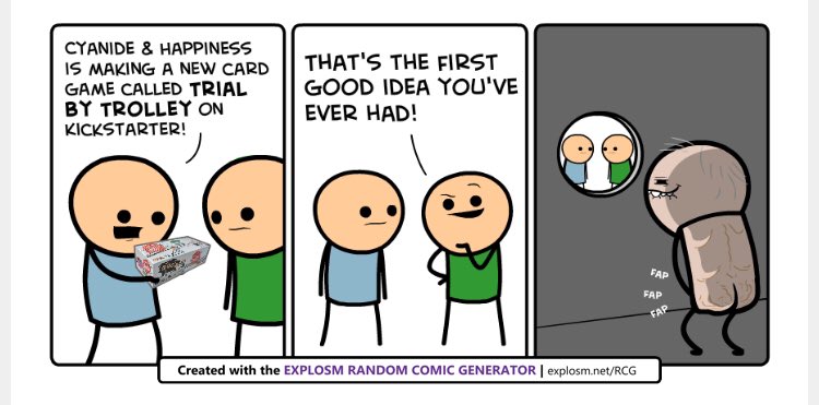 Ini Th 🔥🌱 Twitter: "@Explosm The game might become a success https://t.co/8zxaOi2gYu" / Twitter