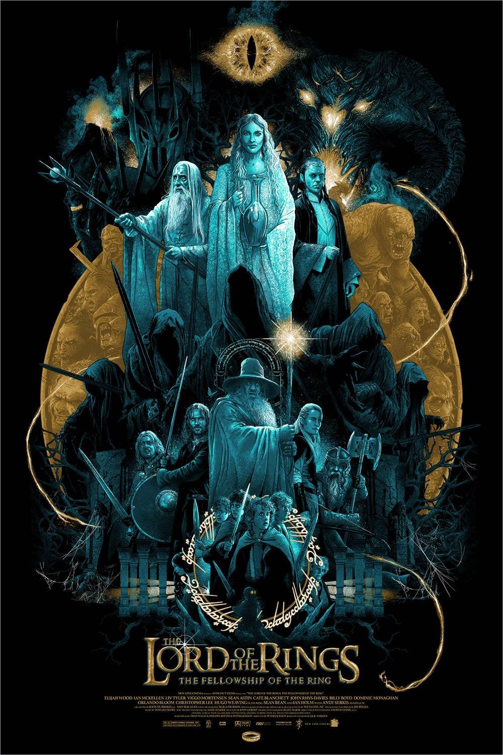 Lord of the Rings: The Fellowship of the Ring by Tom Miatke