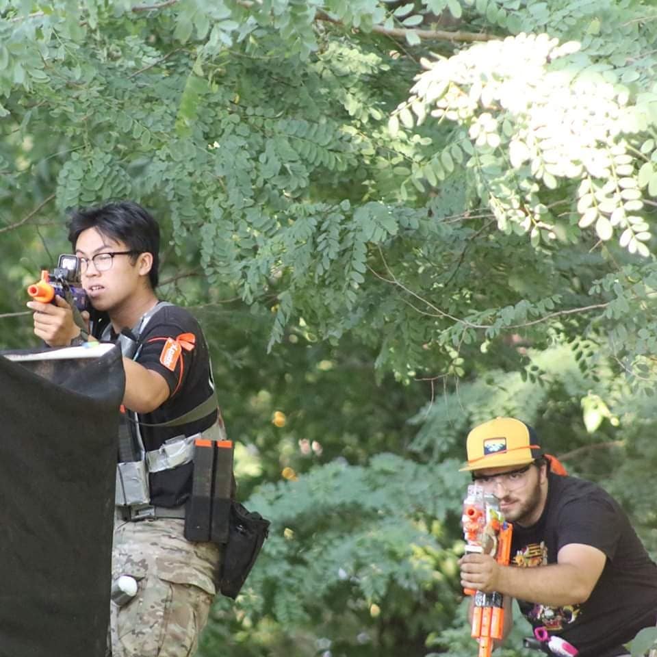 Maniac4Bricks's tweet photo. (Photography by Ben Lam) #nerf #nerfwar #maniac4toys #nycno #GardenStateNerfSquad #nerfmodulus #yeet #mastersword #springlife https://t.co/fXrl5GEJpc