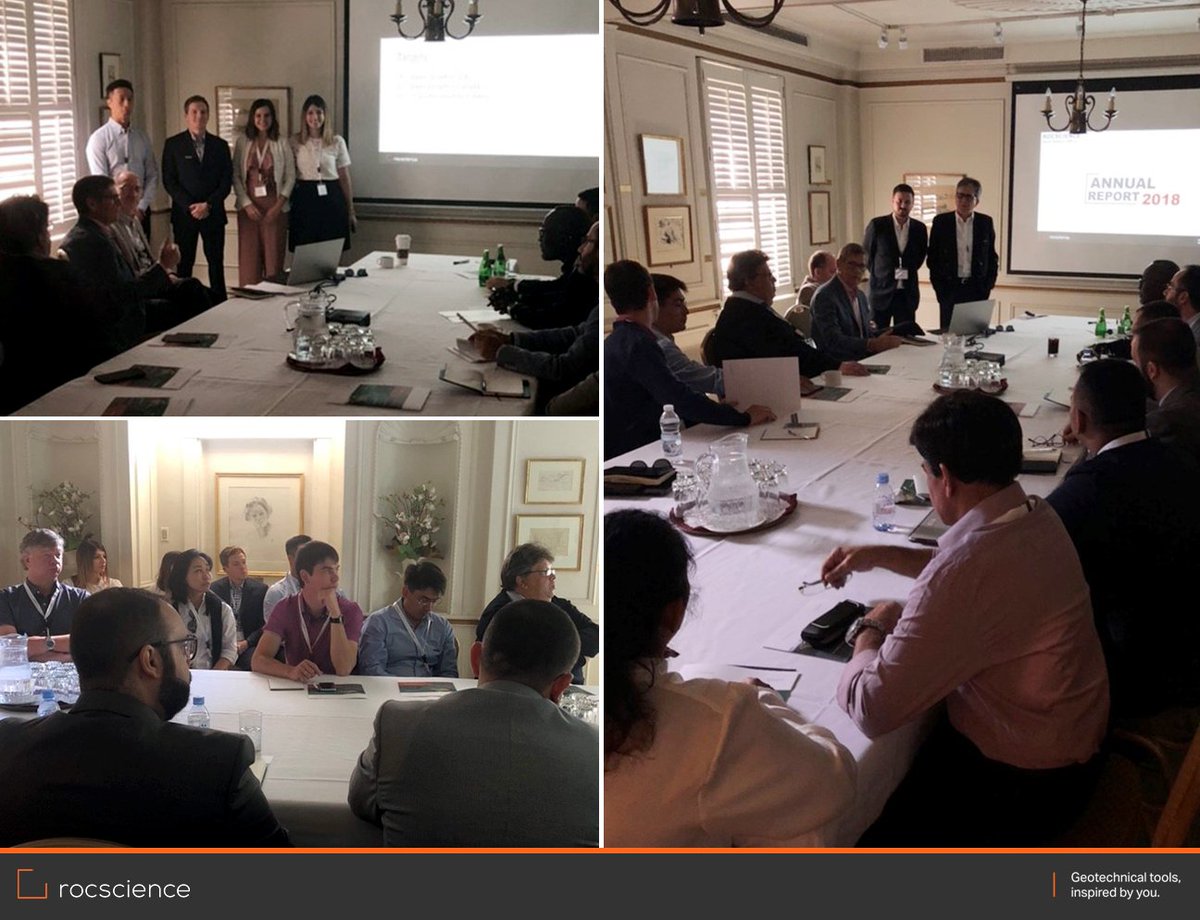 Rocscience's tweet image. Glimpses from the Annual #Rocscience Reseller Meet 2019 where everyone in the Rocscience family got a chance to catch-up with the rest. It was a great year for Rocscience &amp;amp; we look forward to a exceed past a bigger challenge this year.

@GeoDestek #L3Software #IDM #AST