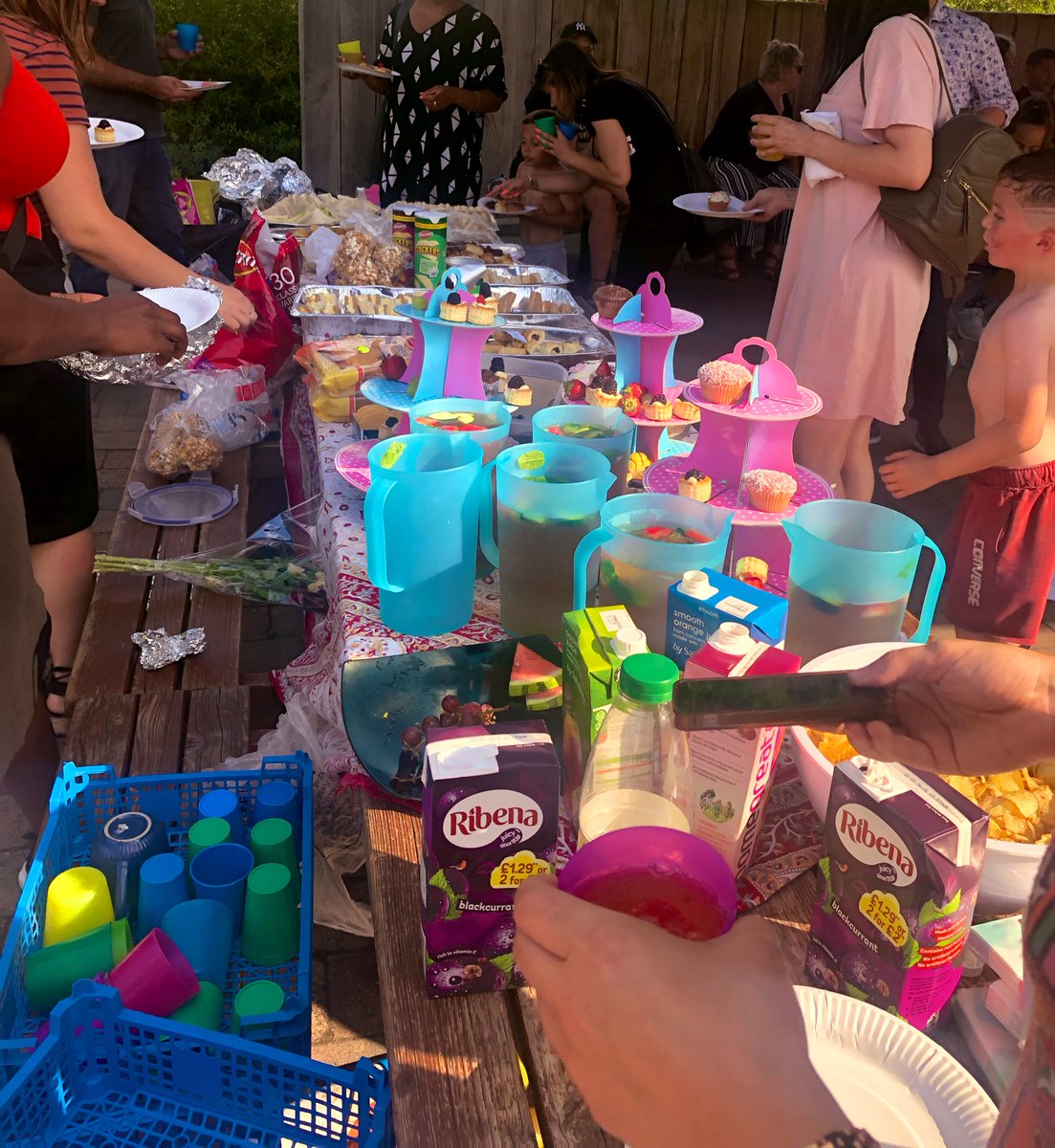 class_hh's tweet photo. My year 5s really are incredible. Secretly organising to perform their @SSF_UK production of A Midsummer Night’s Dream AND hosting a garden party?! So sneaky! I am one very surprised and proud teacher! https://t.co/5zEgJDIzMa