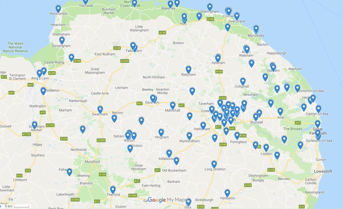 A look at the confirmed #NorfolkDay events taking place this year - bit.ly/2jLa57S. Is your event missing? Let us know about it.