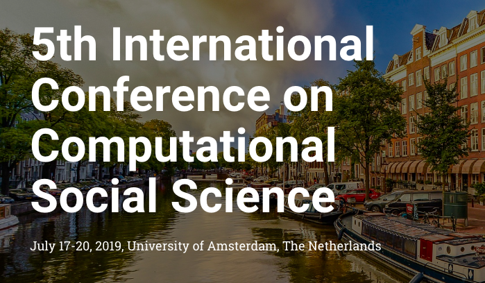 chisocnet's tweet photo. Este Sábado el coordinador de #CHISOCNET @aesp08 esta presentando en la 5th International Conference on Computational Social Science su investigación "Micro-explanations for multilevel scientific networks: A stochastic actor-oriented model in a scientific discipline" #IC2S2 https://t.co/GSfaNhDtzc