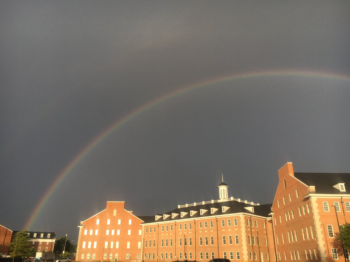 klykins's tweet image. #tntech @tennesseetech Rainbows and Wings Up tonight