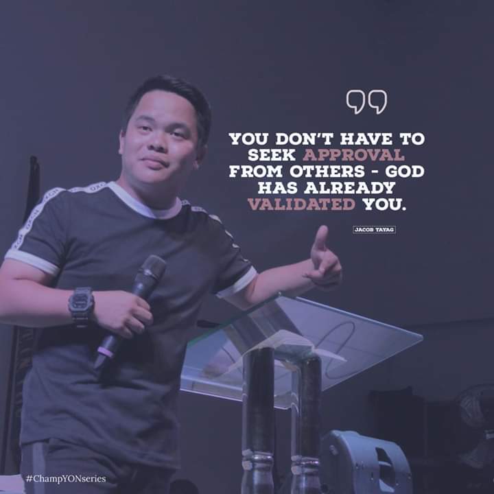 ciyradicals's tweet photo. Kapatid, never let anyone silence your voice or stop what God has told you to do. You don't serve them; you serve Him.

You've already been approved, validated and chosen by God. Keep working, champ! 

#ChampYonSeriesPart2 https://t.co/84fYV1EOjR