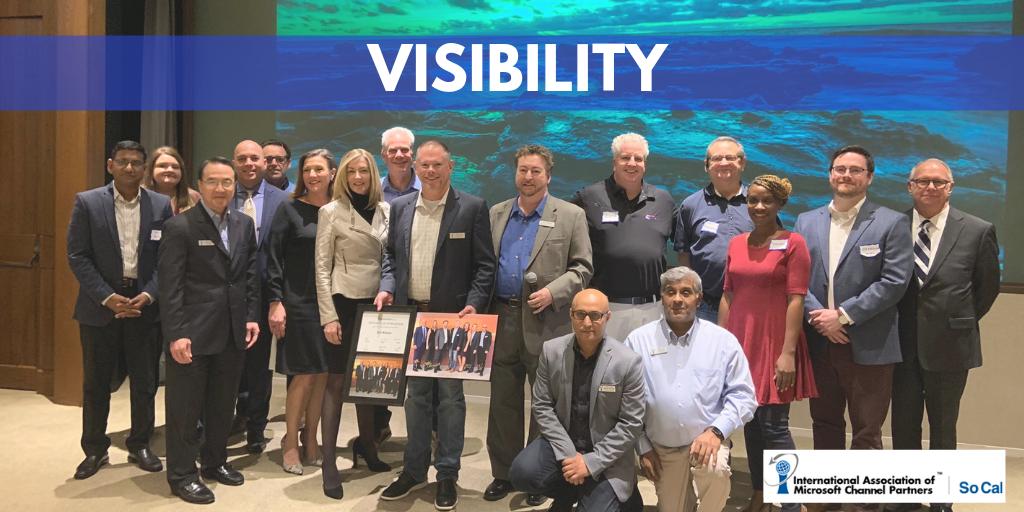 <a href="/JustinSlagle/">Justin Slagle</a> VISIBILITY: We want to become a household name for anyone in the Microsoft partner ecosystem. This will help bring visibility of the entire IAMCP brand to all Microsoft Partners. #Visibility #IAMCP #IAMCPSoCal #MSInspire #MSPartner