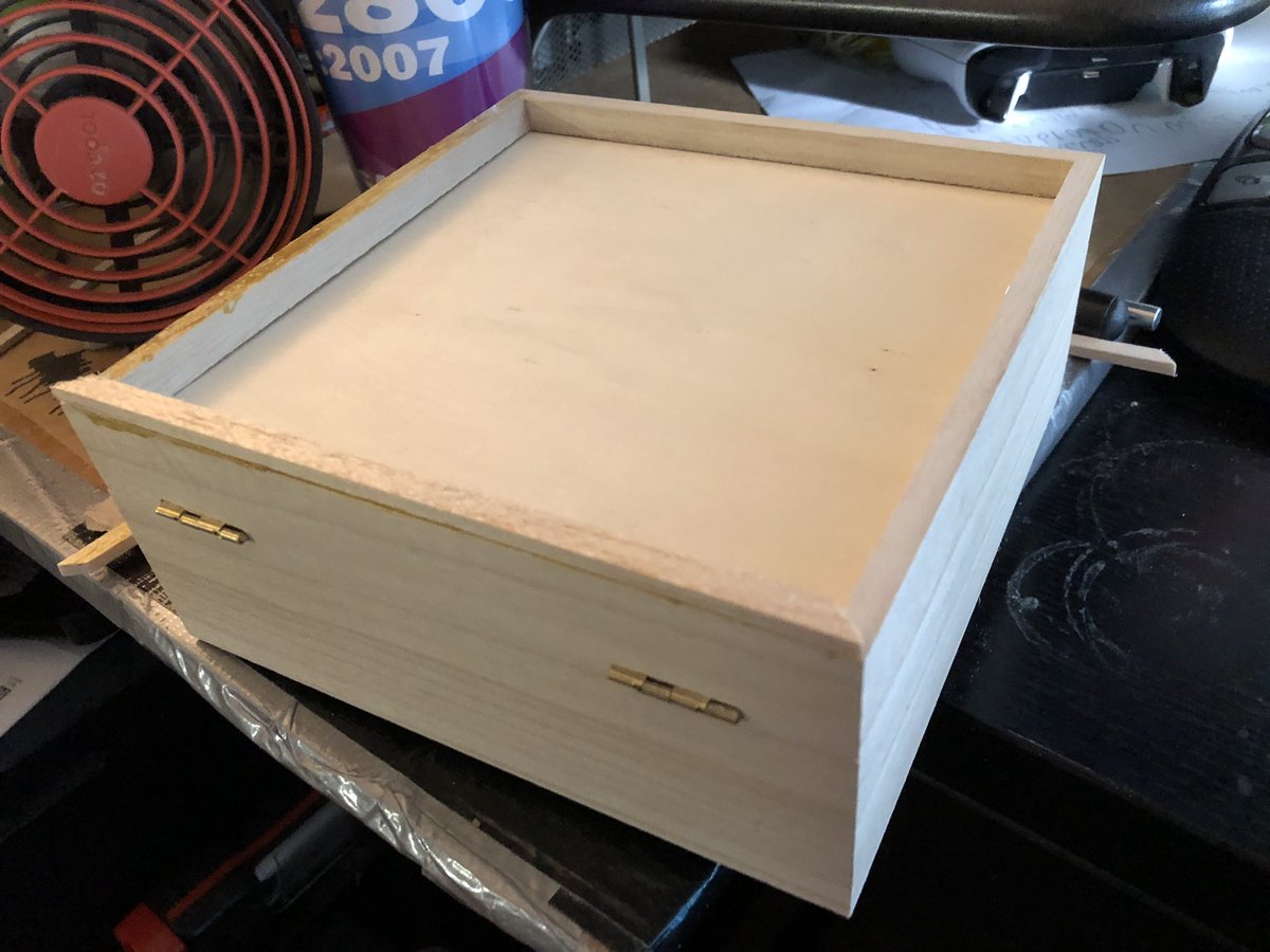 balsa wood craft boxes
