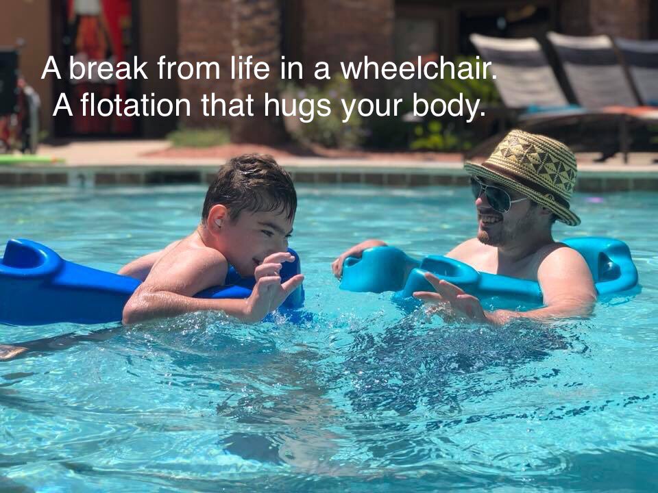 FloatnThang's tweet photo. HOT off the PRESS: Innovation in Floatation 👉 Helping everyone float better at @ability360 @LivabilityMedia - #flotation #personalfloats #floatnthang https://t.co/xEZ5YgTX5M