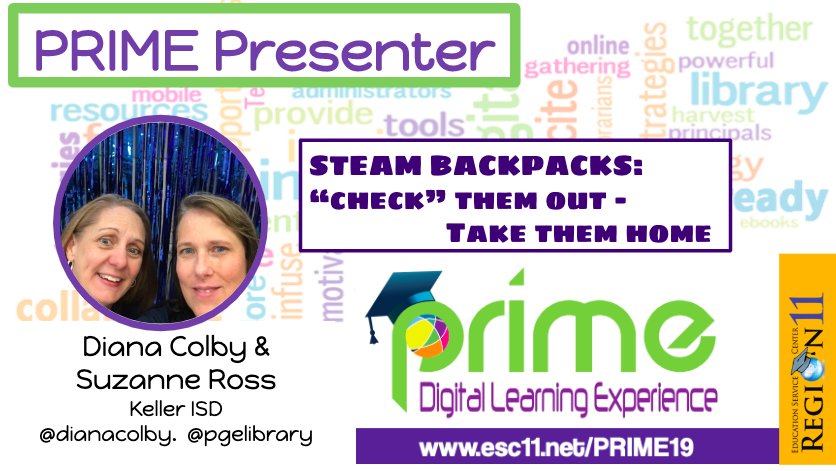 ESC11Library's tweet photo. Don't miss this dynamic duo at #PRIMEd19 next week at @ESCRegion11! Register to attend - https://t.co/kCwm1YOg02 #esc11librarians https://t.co/p8Tw625c6x