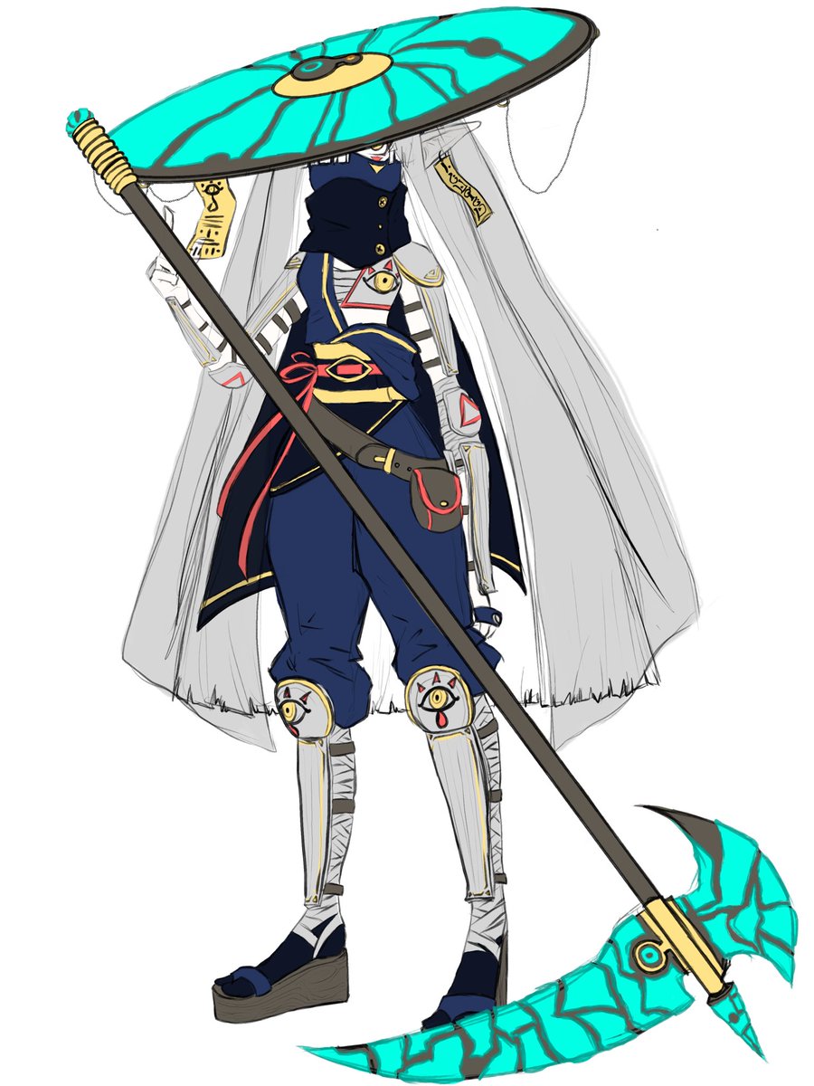 Jaeger The Sheikah. My Legend of Zelda OC. #LegendOfZelda #Sheikah