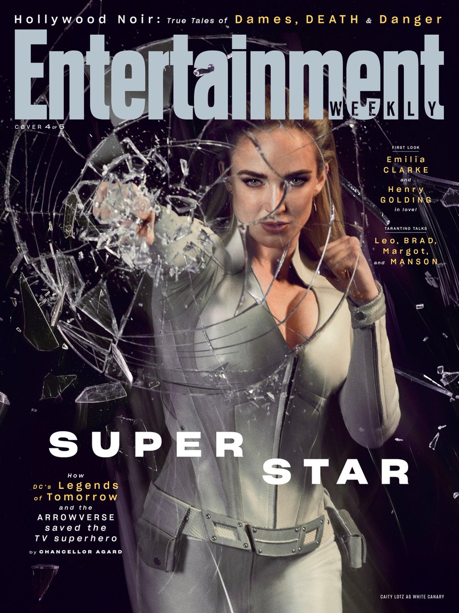 Check out Caity Lotz on @EW’s first monthly issue cover! Stream DC’s #LegendsOfTomorrow free only on The CW App, and check out the full story here: https://bit.ly/2XR137j