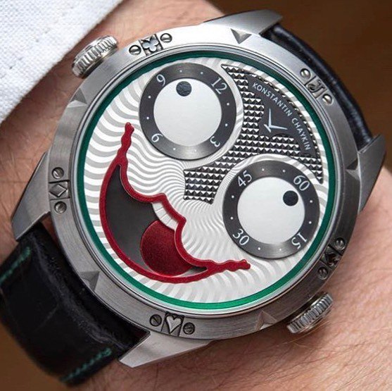 Watch_Drop's tweet image. The uniqueness of the Konstantin Chaykin Joker is an ode to the true craft of watch design.
.
.
.
.
.
.
.
.
.
#watch #watches #watchesofinstagram #watchesforsale #wristwatch #wristcandy #newwatch #watchdrop #unique #style #microbrandwatch #microbrand #luxury