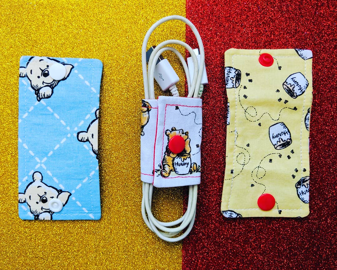 JordanStitch1's tweet photo. Winnie the Pooh #cablepals !! ๐ป๐ฏ๐ Cute and practical! Head to my store and use code #PAL9 to save ยฃ1.50! #JordanandStitch https://t.co/1weeQ01guK