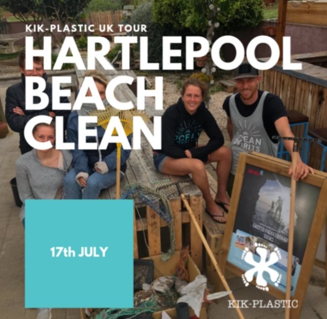 FreeHartlepool's tweet image. Come join use and kik plastic clean the headland beach meeting 5.30 at steetley pier #lovehartlepool #plasticfreecomunities