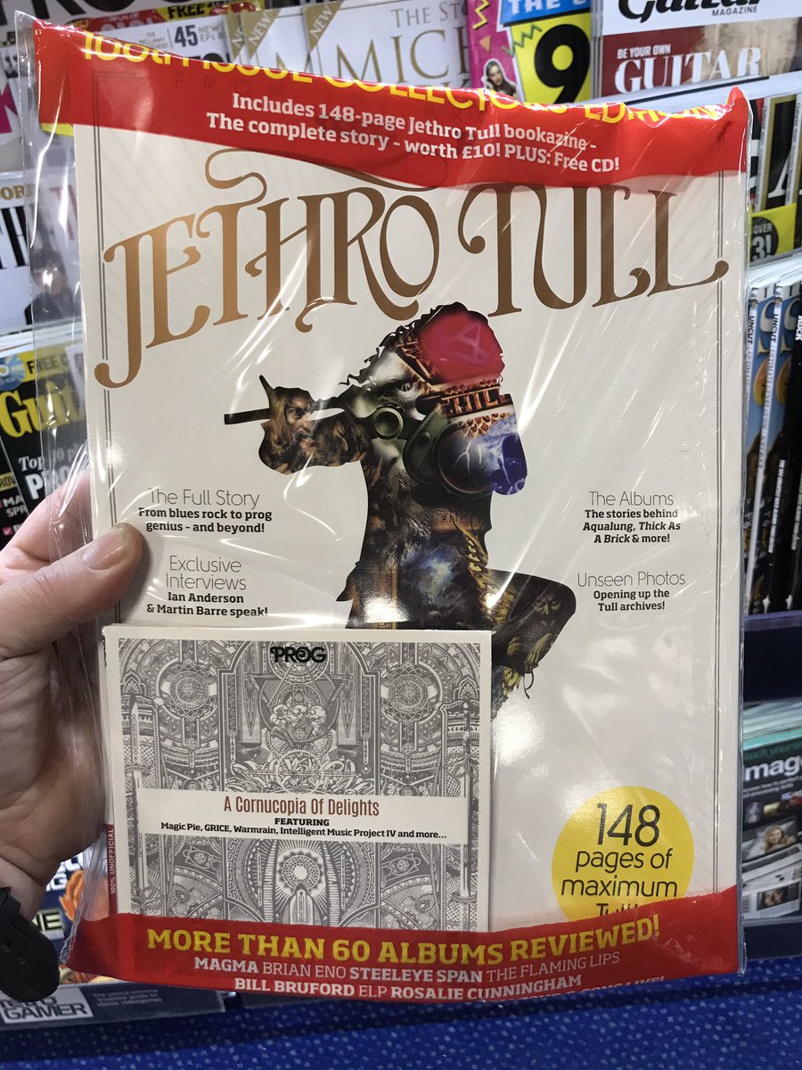 RobinWriteSmith's tweet image. Any Prog Mag readers/subscribers?
I got my subscription copy nice and early, but there wasn’t a Jethro Tull bookazine with it.
Is this a newsstand thing only, or did any subscribers get this? #progmag @ProgMagazineUK