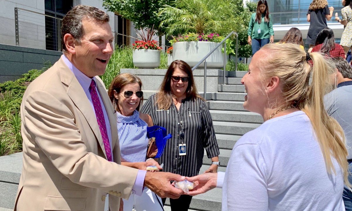 Great to connect with our employees in downtown Milwaukee and enjoy some sun during our Summer Social this afternoon.