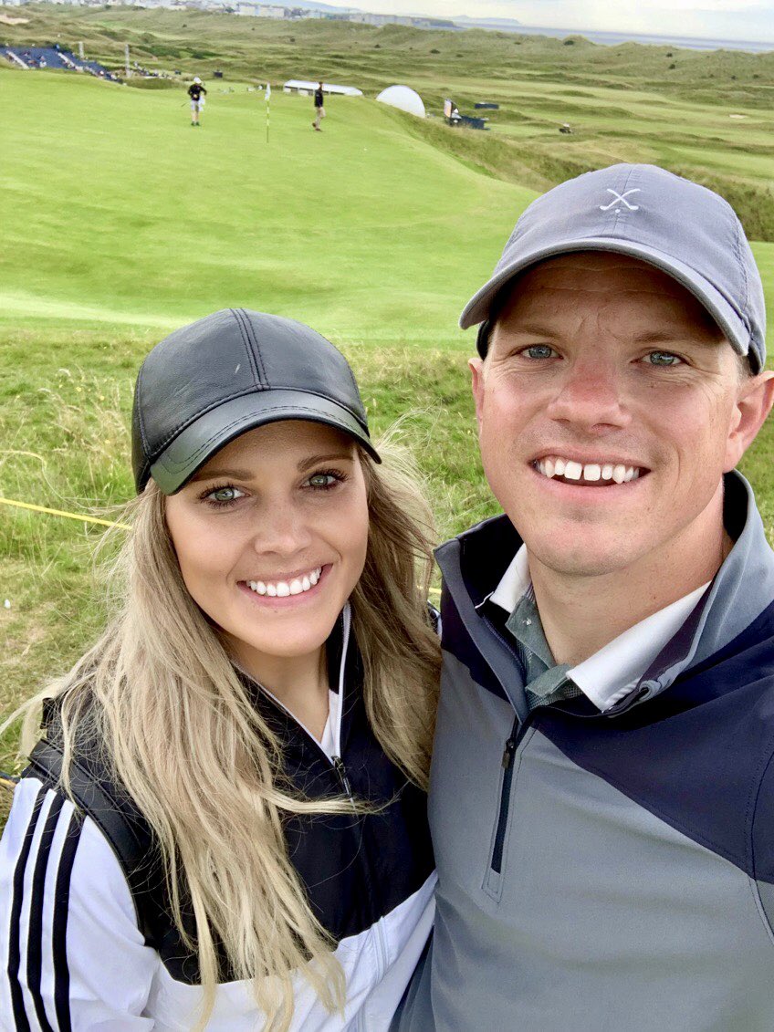 MurrenDawg4's tweet photo. Checked another thing off my bucket list. The Open was all it’s hyped up to be. The views at Royal Portrush were unreal and should make for a fun and exciting week of golf! #TheOpen https://t.co/TjAQfRGqRt