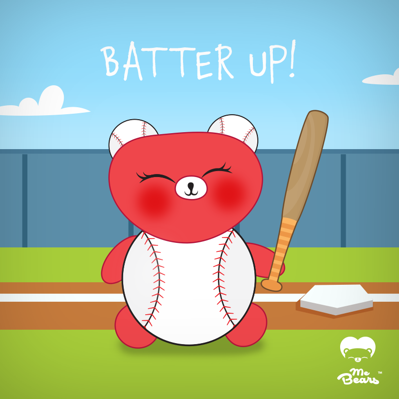 MeBearsClub's tweet photo. Hit it out of the park every day! #PlayBall #TuesdayThoughts https://t.co/NTa4fqZWQS