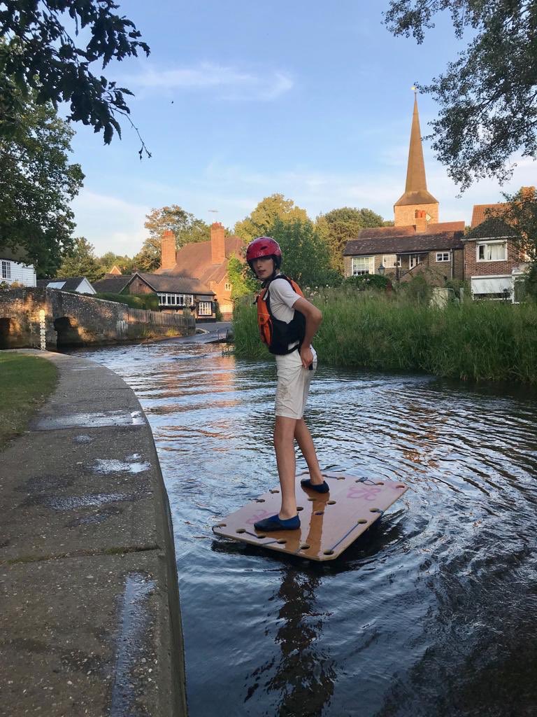 Terry_Malone's tweet photo. 1st Eysnford &amp; Farningham Scouts raft race this evening.. https://t.co/oCZiQrBR10