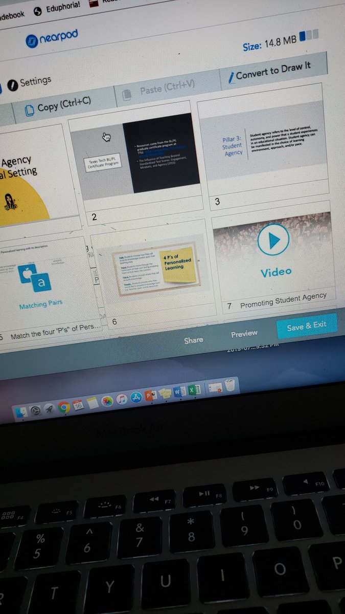 Ready to present tomorrow on Student Agency and Goal Setting using @nearpod.
#empoweredlearning #THEDISTRICT