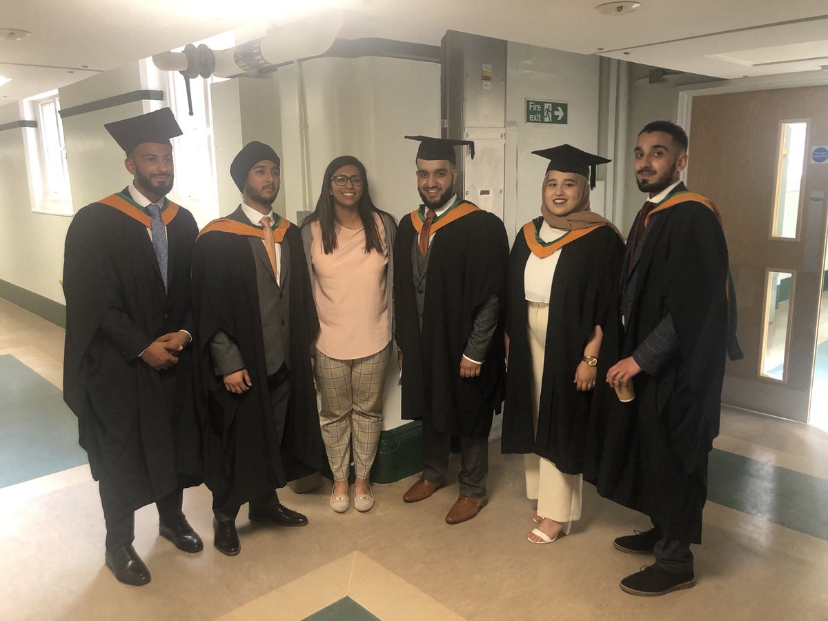 Was great to see my first cohort of <a href="/DMUAudiology/">DMU Audiology</a> students graduate from <a href="/dmuleicester/">dmuleicester</a> today! Incredibly proud of them and how far they’ve come! #dmugrads #audiology