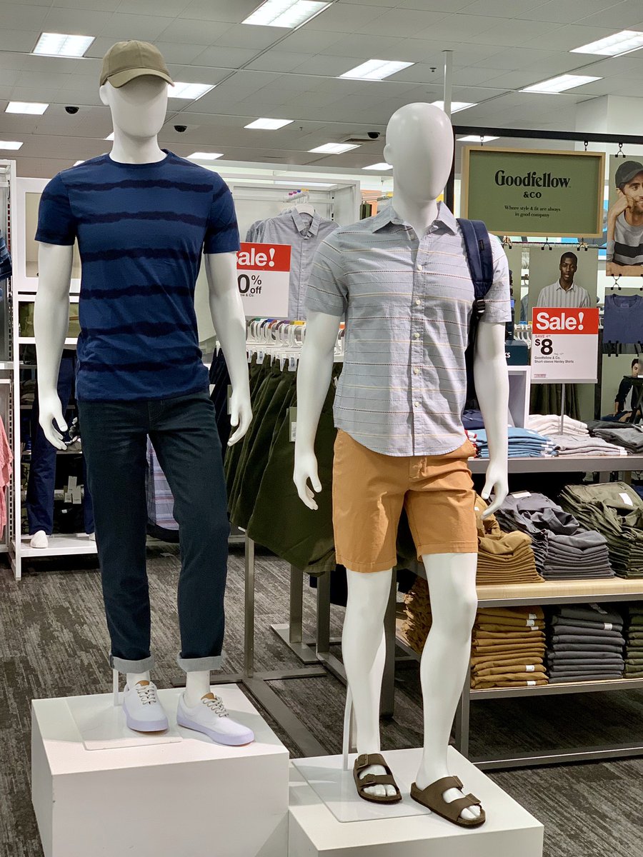 The sun isn’t done quite yet! 40% off all Goodfellow &amp; Co.™ shorts and $8 short sleeve Henleys to celebrate! ☀️ #Target #T1375 #flagship #merchandising #styling <a href="/PetzoldAshley/">Ashley</a> <a href="/Adam_Reiter/">Arbitrum Now</a> <a href="/JenieBrisson/">Jenie Brisson</a> <a href="/MurrayWWilliams/">Murray</a> @EliseGoplen <a href="/targetellie/">Targetellie</a> @VML_Dan