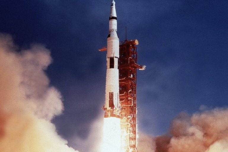 DanVaNuc's tweet photo. Fifty years ago today the most remarkable adventure in human history began with the launch of Apollo 11.  It reminders us what we can achieve when we take counsel of our hopes rather than our fears, when we dare to do not the easy but the hard, and when we pursue our dreams. https://t.co/4Pq7pL5OjD