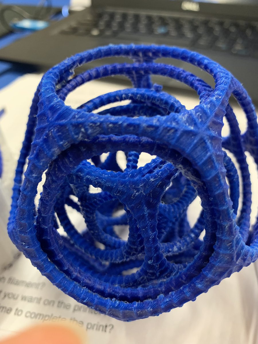 mslazarusphs's tweet photo. New 3D technologies are super exciting and customizable, some things can only be made with a 3Dprinter. #gyroball @Ultimaker @TechEdConcepts https://t.co/90ZS6XTIjM
