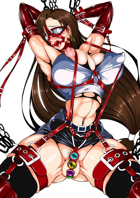 前回の脚折り曲げ拘束バージョン好きだけど、
欠損みたく見えるので結局無難な感じにしますた。。。

もうちょっとで完成ー。

キャンペーンの〆切には間に合わなかった。。。orz
ごめーん。 