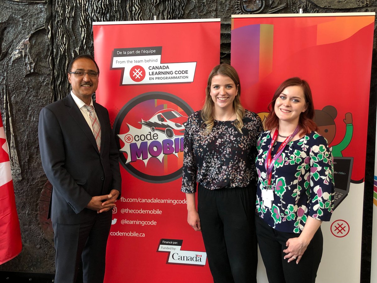 learningcode's tweet image. We’re thrilled to play a role in preparing youth and educators in Canada for the future! Thanks to #CanCode funding, we will continue to teach learners across Canada. The future is code and we’re proud to pave the path! #CodeTimeGoTime