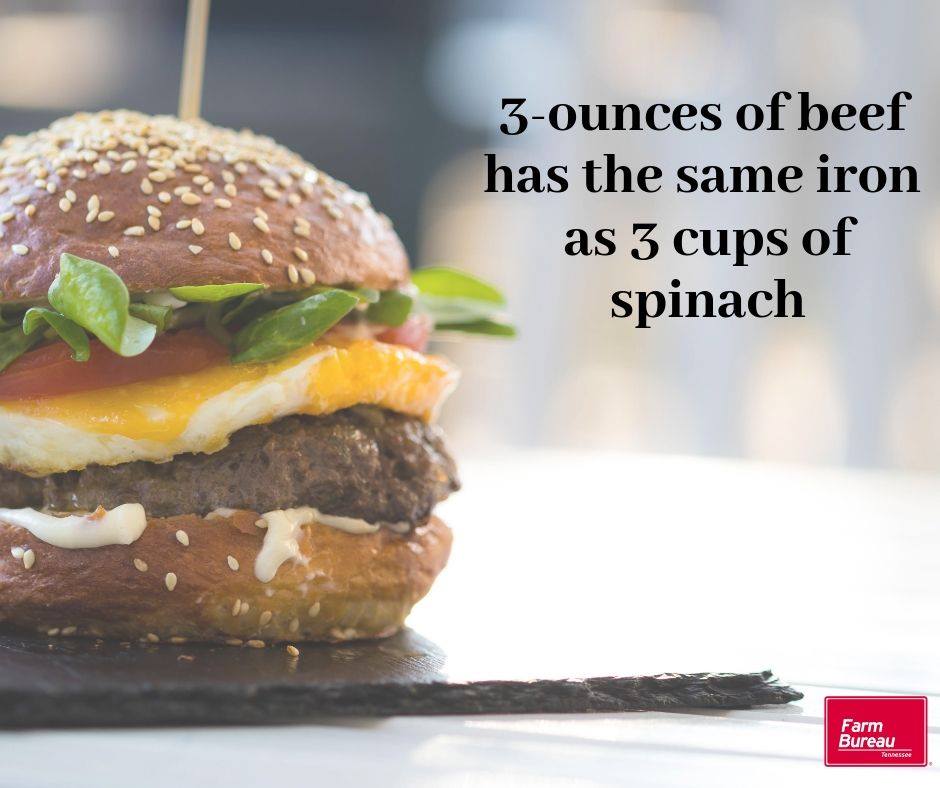 TNFarmBureau's tweet photo. #WiseWordsWednesday for today is “eat beef!” #JulyBeefMonth #BeefItsWhatsForDinner https://t.co/r4jFAdkTr3