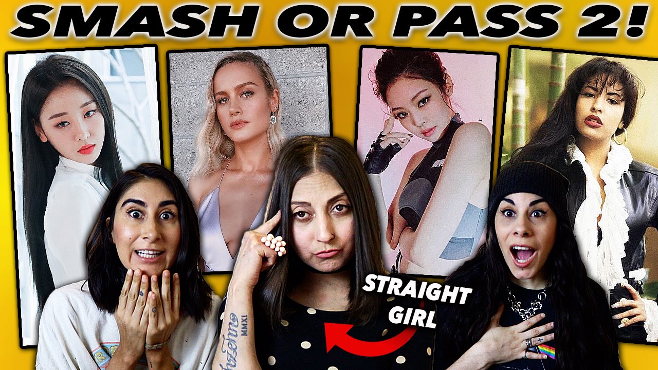 “STRAIGHT Girl Does Smash or Pass Challenge: GIRL Edition 2! 