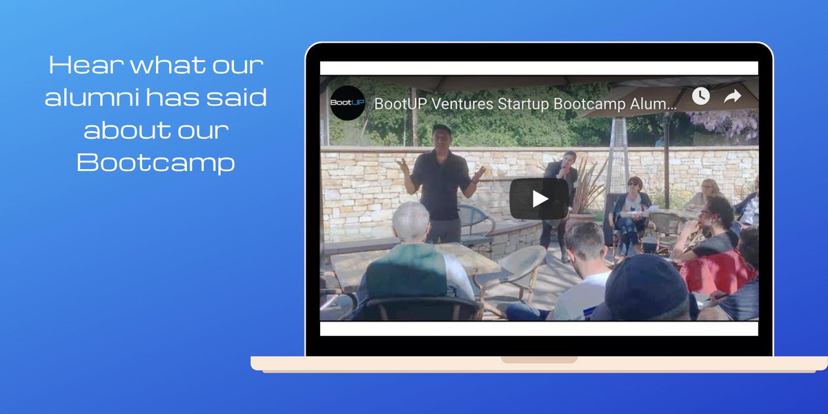 Hear from our previous Bootcampers and what they think about the program! There's still time to sign up for our July Bootcamp. Click on the links below to learn more

Video: youtube.com/watch?v=sbDVWG…
Apply here: f6s.com/bootupbootcamp…