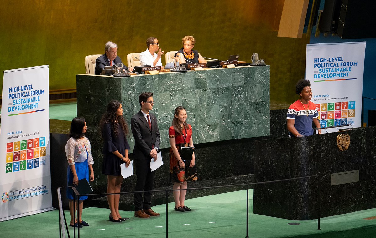 unicefchief's tweet image. Meaningful participation of children and young people should be the new normal at the @UN. Let’s make sure this is not a one-off. #HLPF