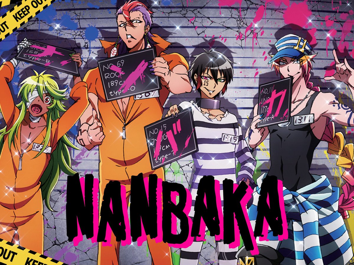 Nanbaka have several LGBT+ characters. A wild and colorful fun anime/manga with darker moments.
