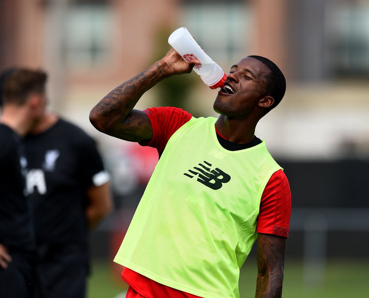 Training in the Indiana sun ☀️💪