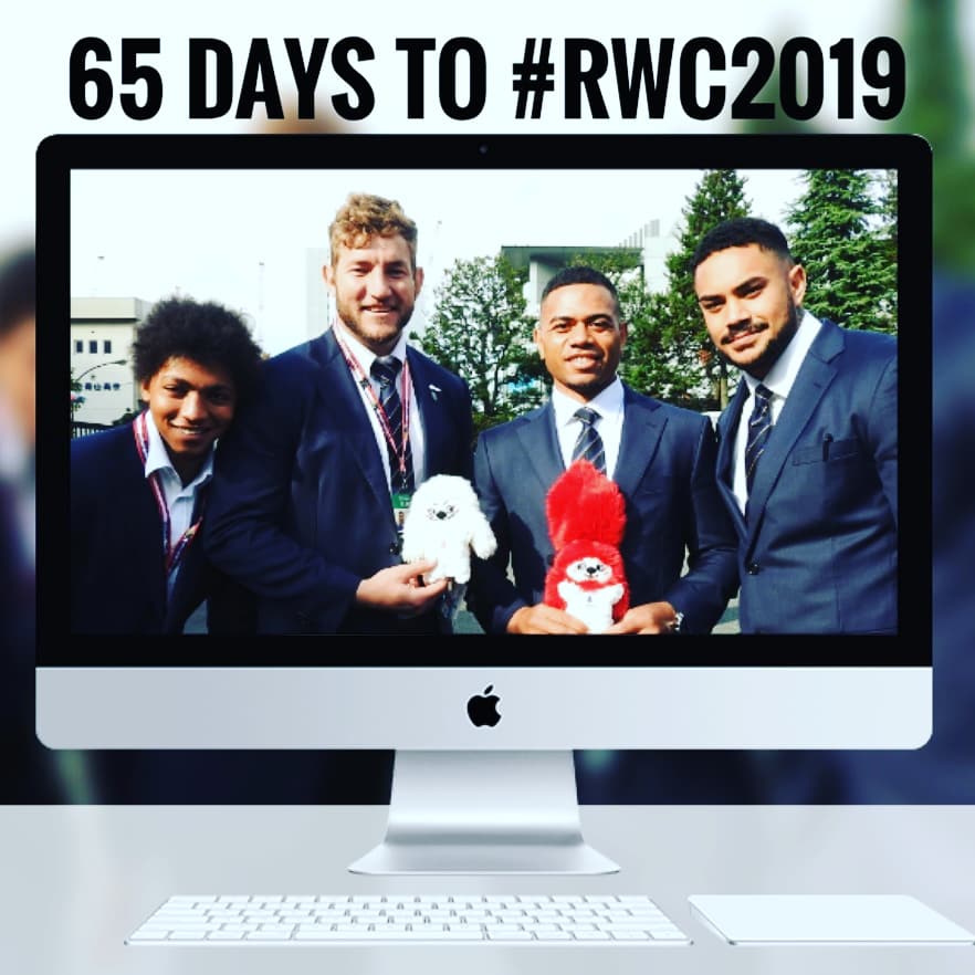 RYORYO's tweet photo. 65 Days To #RWC2019 !
#ラグビーワールドカップ2019 まで、あと65日!
#65DAYSTOGO
#65DTG
#65Days
#カウントダウン
#countdown
#OnceInALifitime
#rugbyworldcup
#ラグビーワールドカップ
#今年はラグビーイヤー
#ラグビー 🏉
#rugbyjp
#JPN
#ラグビー日本代表
#OneTeam
#レンジー
#RenG https://t.co/dWDaOQ7vXB