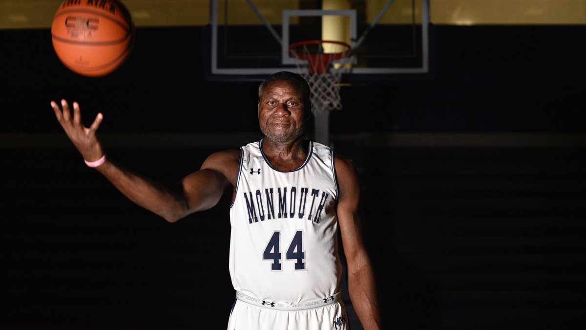 MonmouthBBall's tweet photo. They really do grow up by their senior year... ⌛️

#FlyHawks || #faceappchallenge https://t.co/D9CMneBcw4
