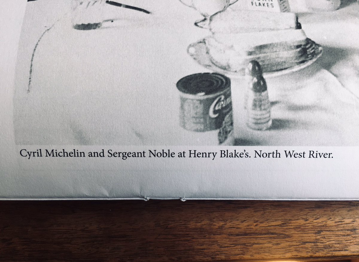 CCMFeltHats's tweet photo. My biological Grandfather, Cyril Michelin, as a young trapper in Northwest River, Labrador (in @themdays’ 2019 calendar, a gift from my #bioDad’s latest visit): https://t.co/hJ0dI1MKHw