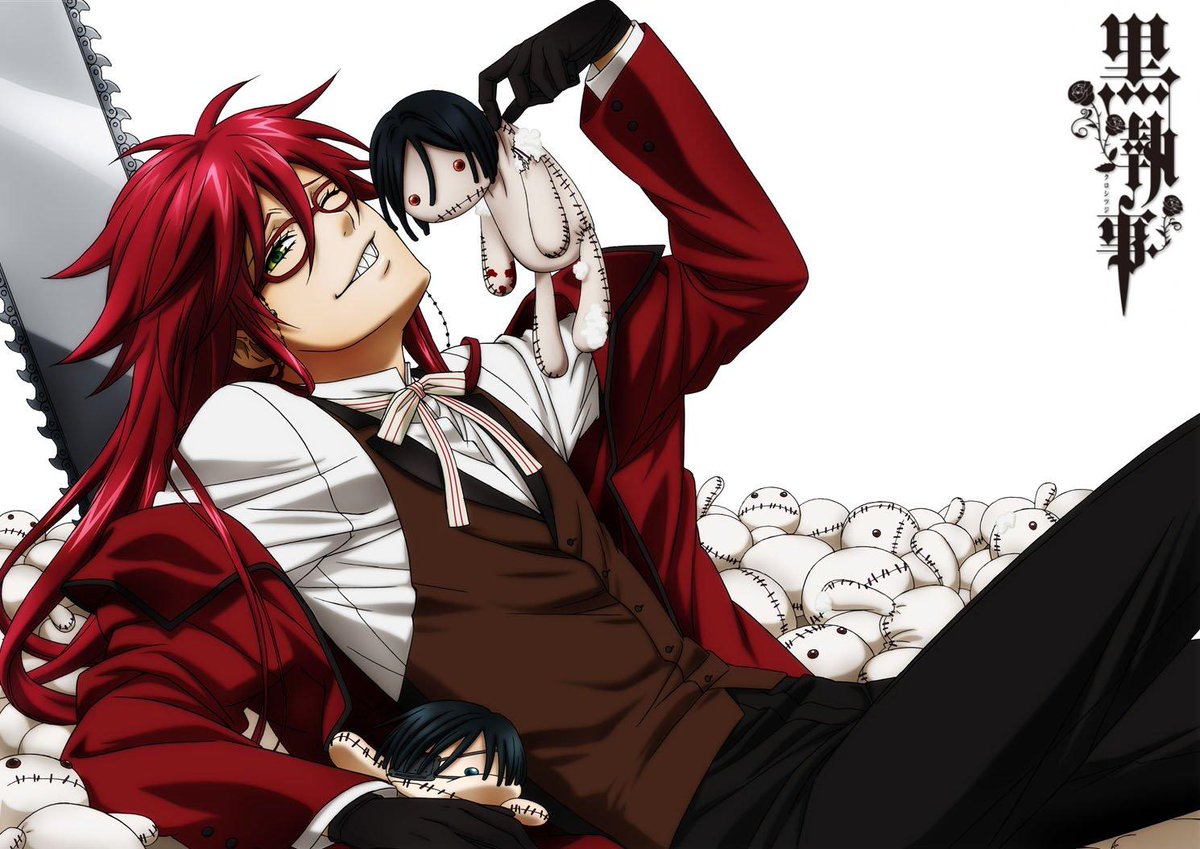 Grell Sutcliff from kuroshitsuji is LGBT+. Seen some arguments about which, but I'll write it as LGBT+ right now even if I've mostly seen trans women.