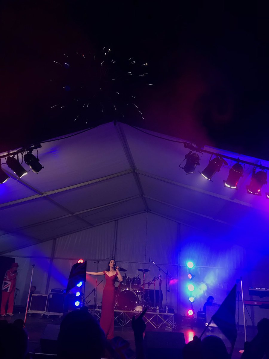 LiddyBorg's tweet photo. Such a fun night singing at Little Aston Party In The Park 2019! https://t.co/o3TomxOvid