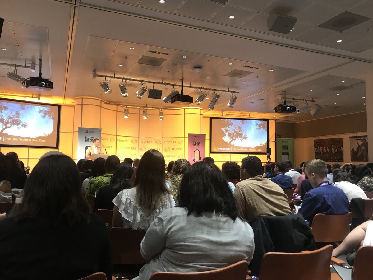 Inspiring to meet so many talented, early-career journalists from across the world at <a href="/BritishCouncil/">British Council</a> Future News Worldwide conference 2019. Fearless, independent journalism has never been more important. #FNW19