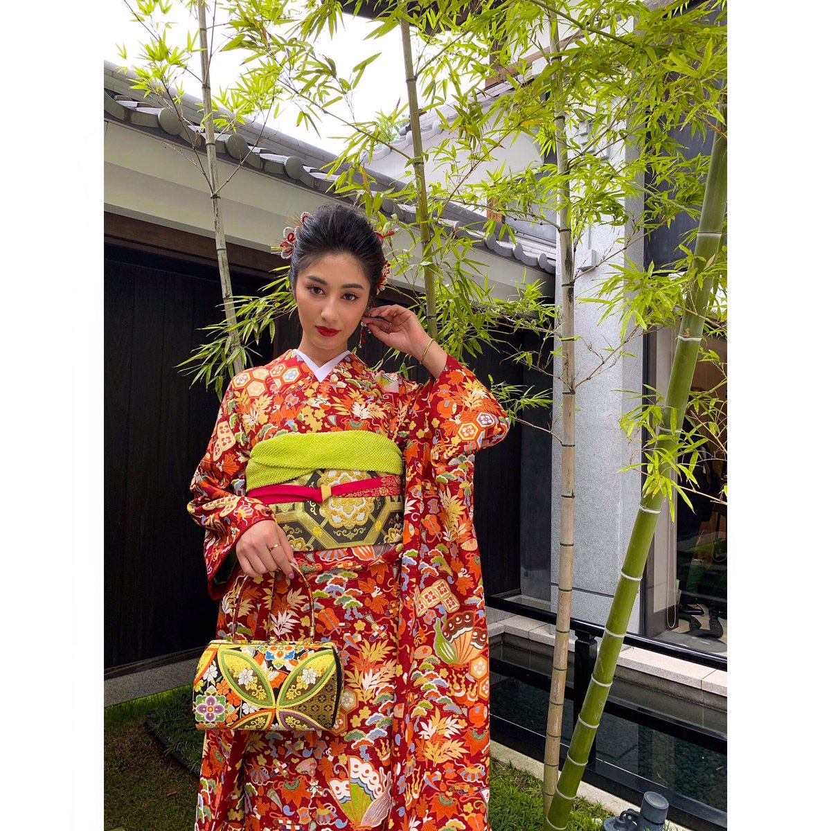 seria0504's tweet photo. 口ばかりじゃなくちゃんと着なきゃと思ったので久しぶりに着た👘🙏
これからできるだけ着ようと思う。#kimono https://t.co/i2TLscc4To